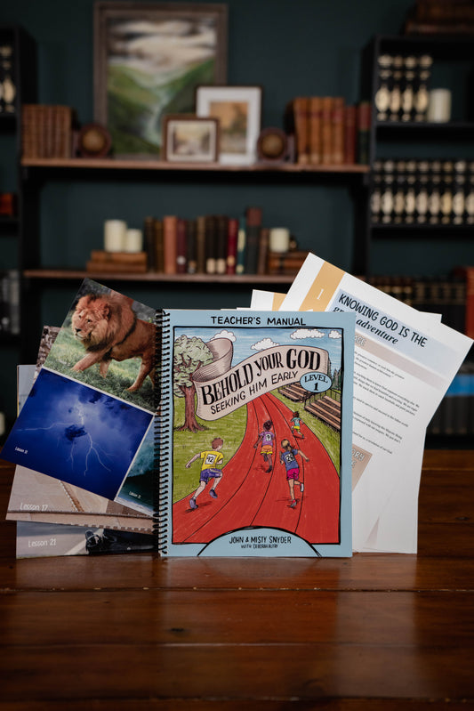 BUNDLE: Behold Your God: Seeking Him Early Levels 1–3 Teacher's Kits