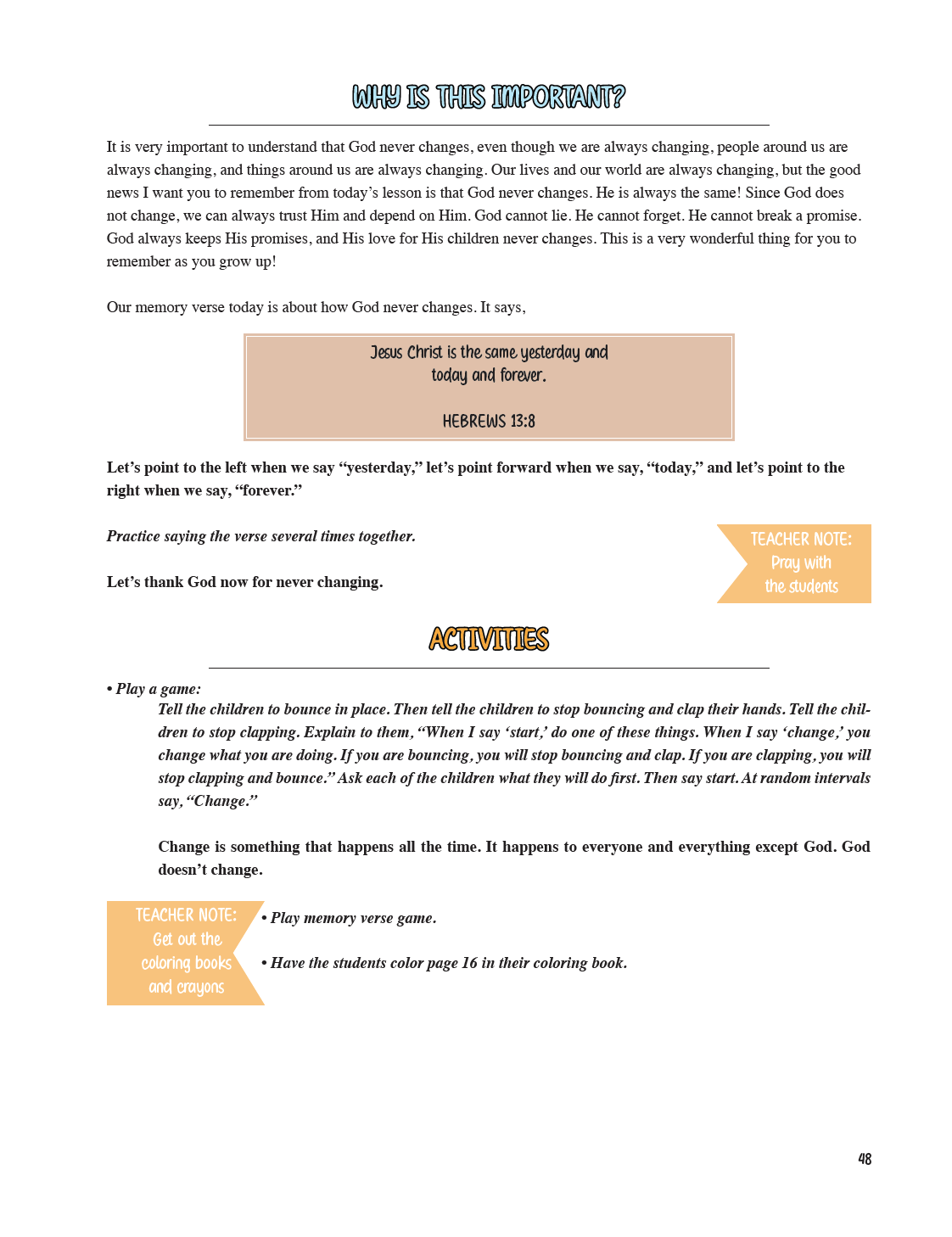 Behold Your God: Seeking Him Early Level 1 Teacher's Kit PDF