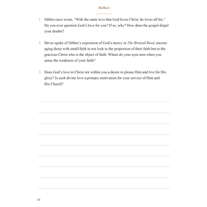 PURITAN Workbook | To God's Glory: Lessons on Puritanism - 10 Workbooks