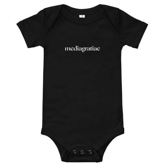 Baby Original Media Gratiae Logo Onesie