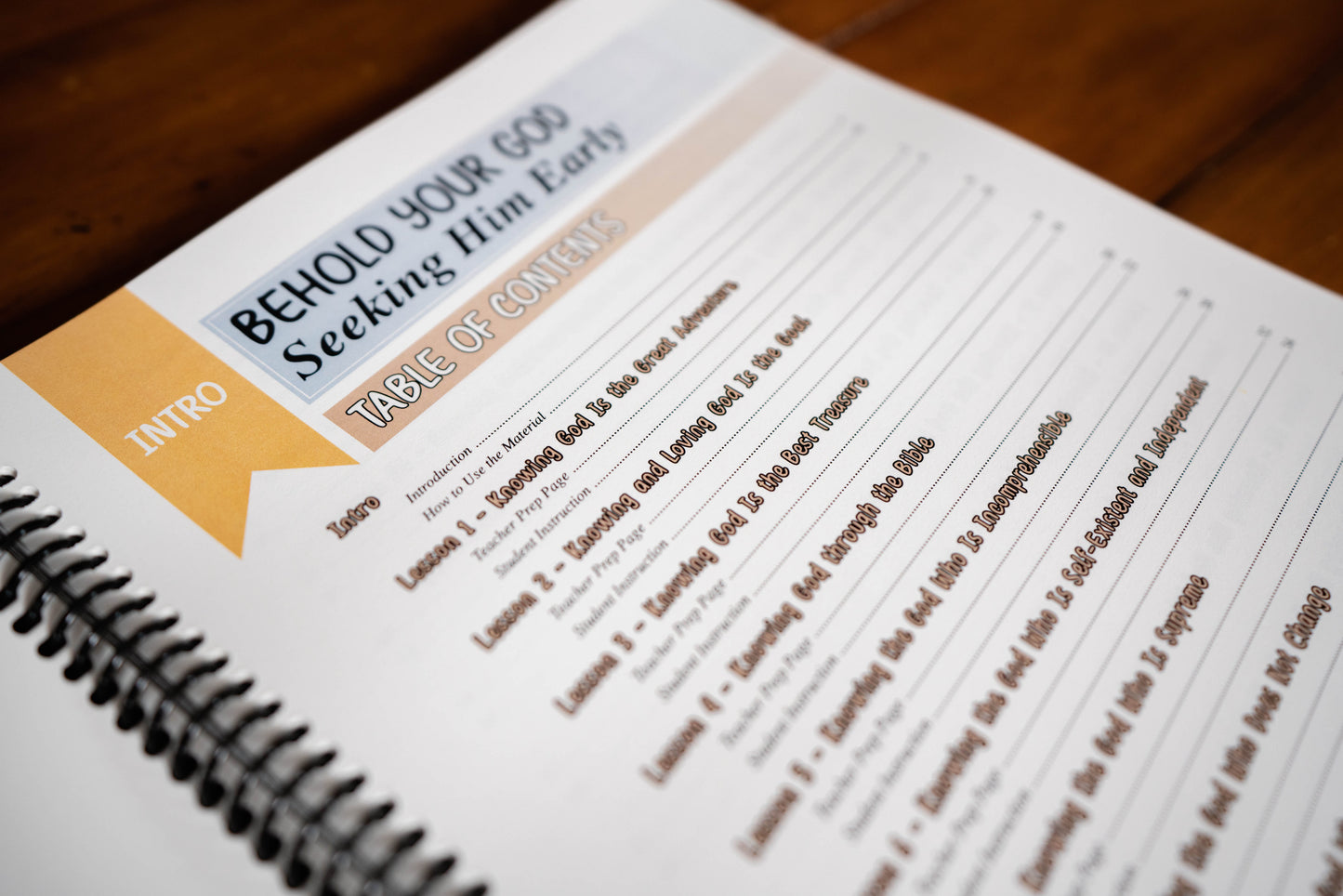 Behold Your God: Seeking Him Early Level 1 Teacher's Kit
