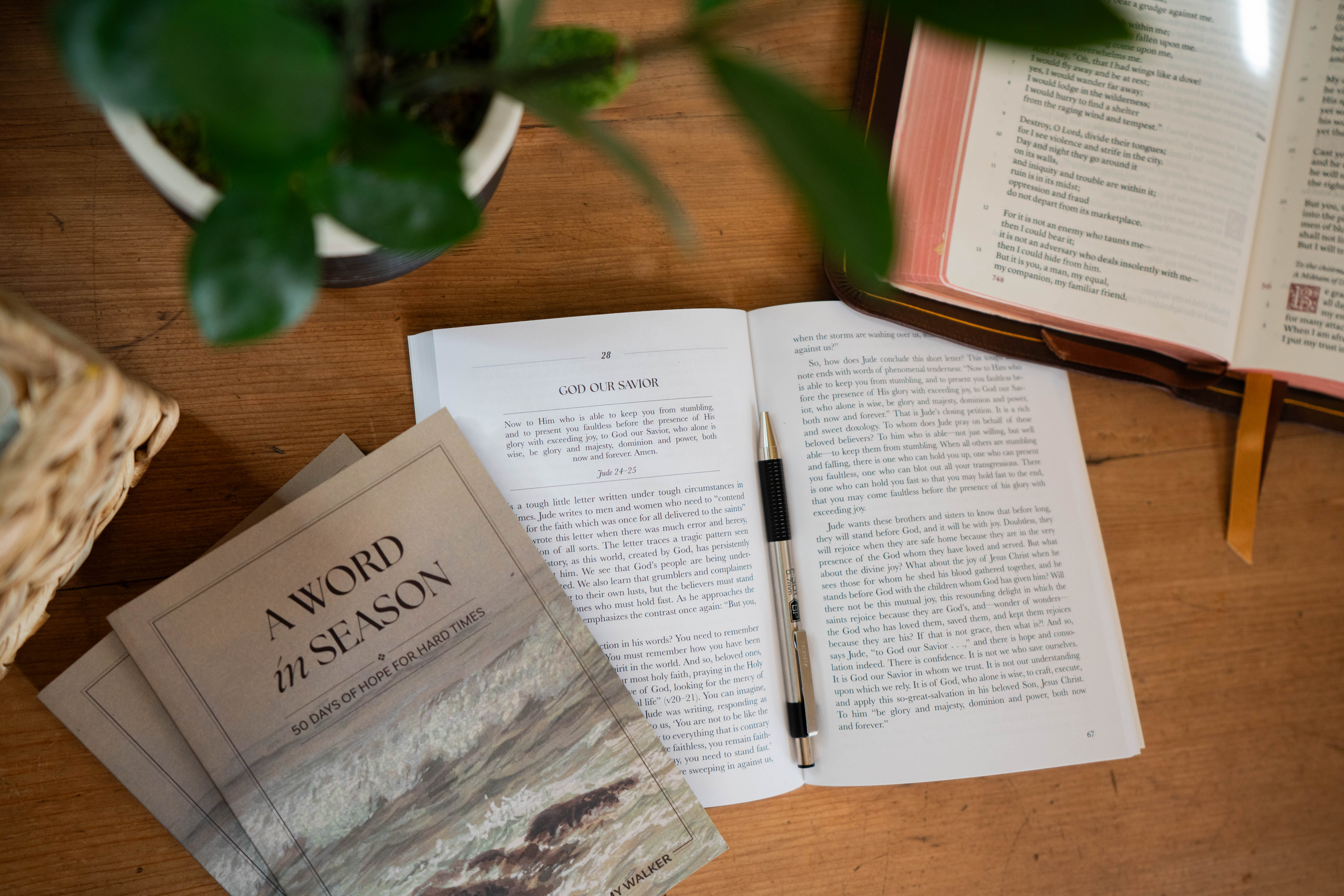 A Word in Season: 50 Days of Hope for Hard Times Devotional Book