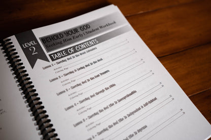 Bundle: Behold Your God: Seeking Him Early Level 2 | 10 Student Workbooks
