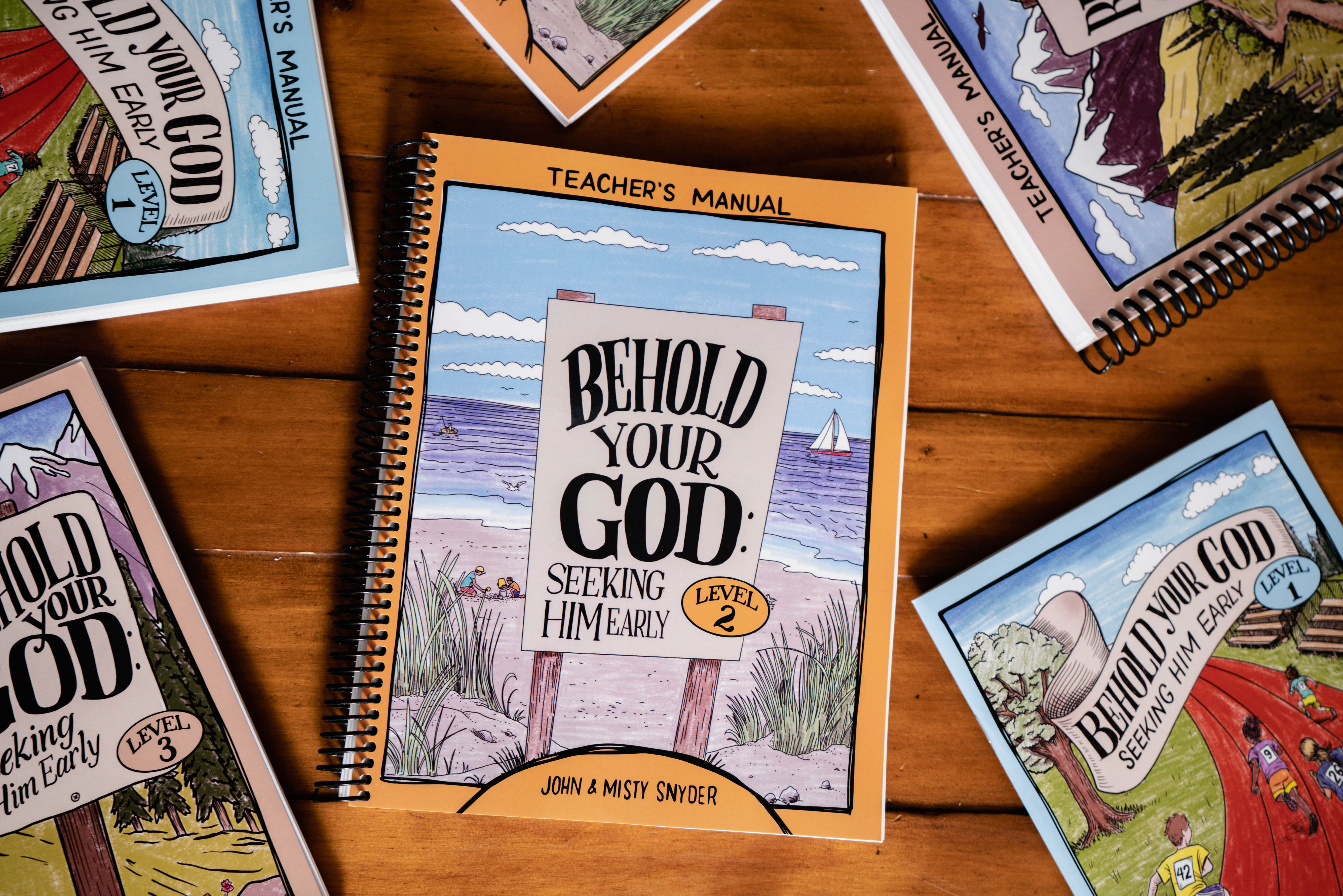 BUNDLE: Behold Your God: Seeking Him Early Levels 1–3 Teacher's Kits