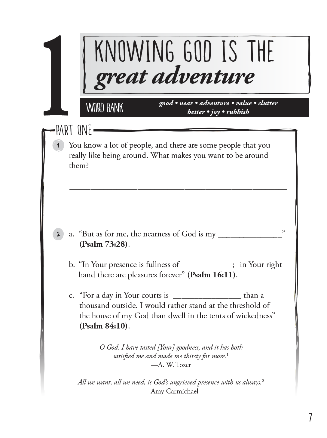 Behold Your God: Seeking Him Early Level 3 Student Workbook PDF