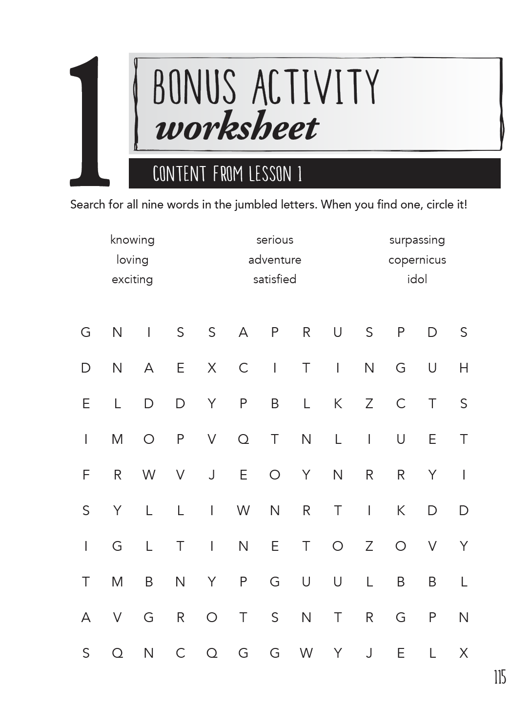 Behold Your God: Seeking Him Early Level 3 Student Workbook PDF