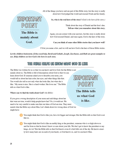 Behold Your God: Seeking Him Early Level 1 Teacher's Kit PDF