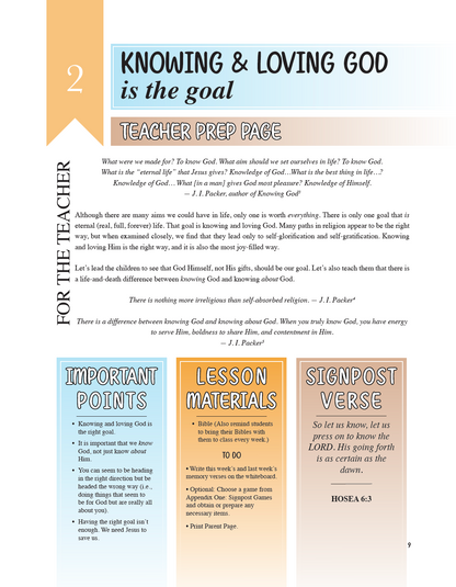 Behold Your God: Seeking Him Early Level 2 Teacher's Kit PDF