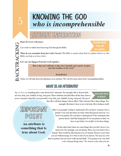 Behold Your God: Seeking Him Early Level 2 Teacher's Kit PDF