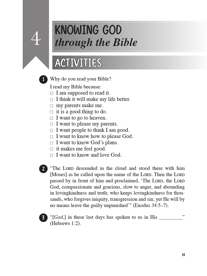 Behold Your God: Seeking Him Early Level 2 Student Workbook PDF