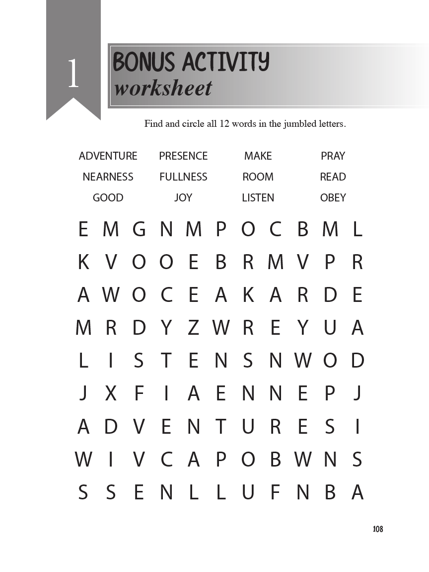 Behold Your God: Seeking Him Early Level 2 Student Workbook PDF