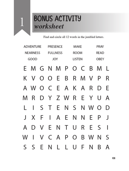 Behold Your God: Seeking Him Early Level 2 Student Workbook PDF