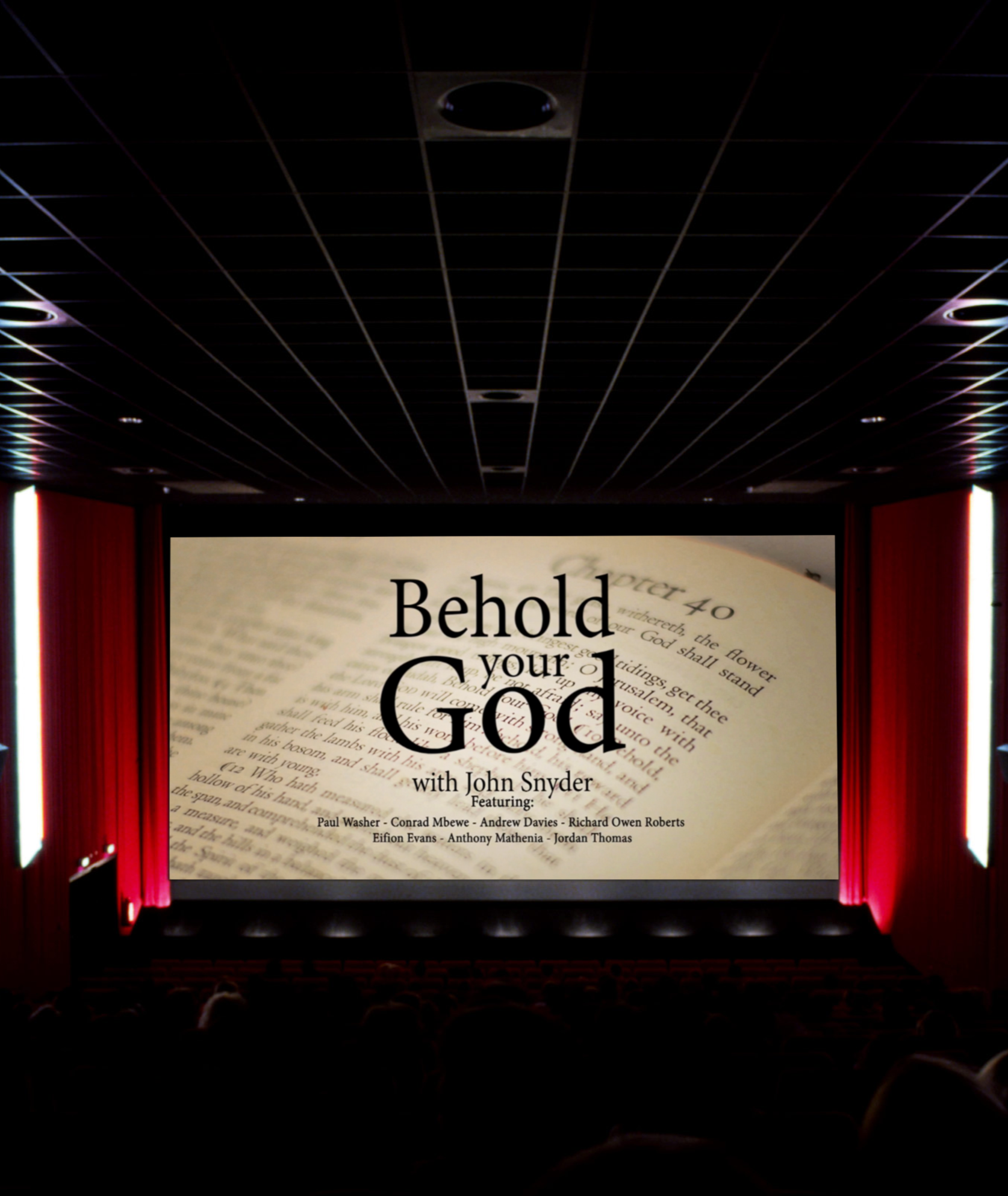 Behold Your God: Rethinking God Biblically Screening License