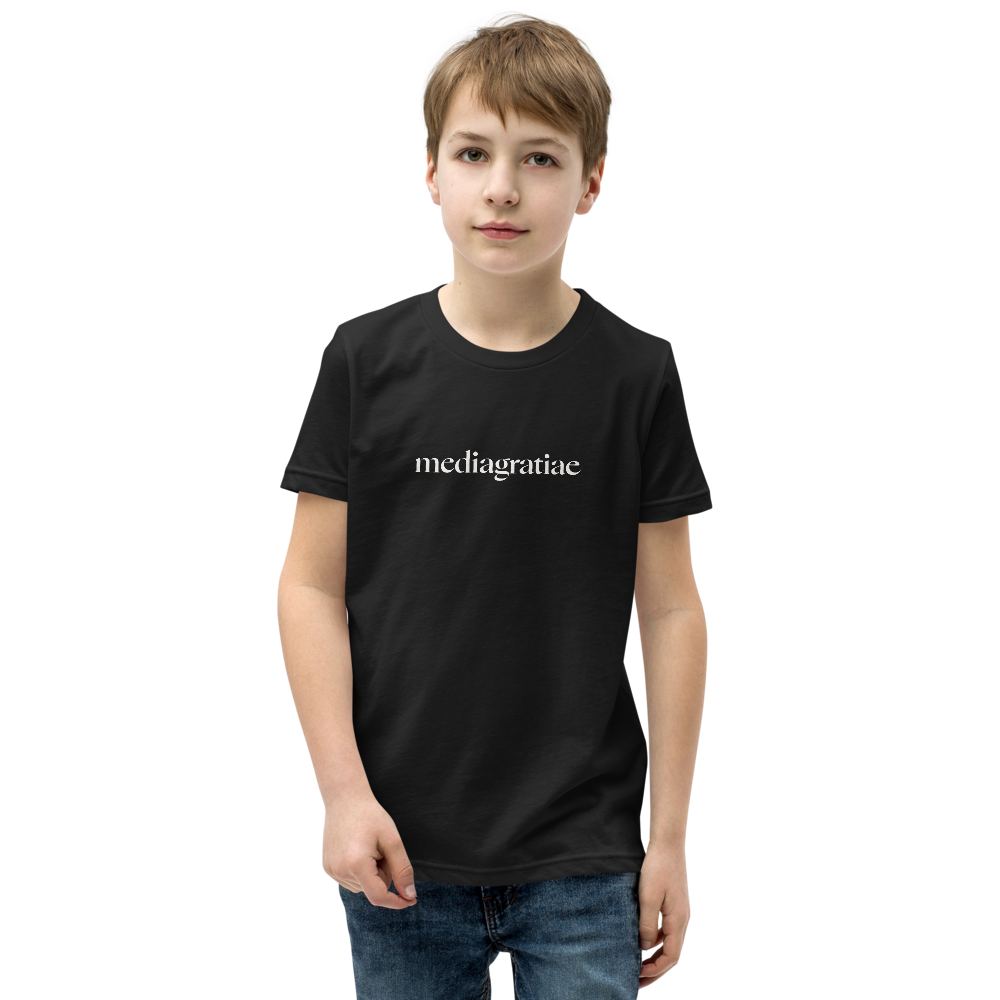 Youth Original Media Gratiae Logo T-Shirt