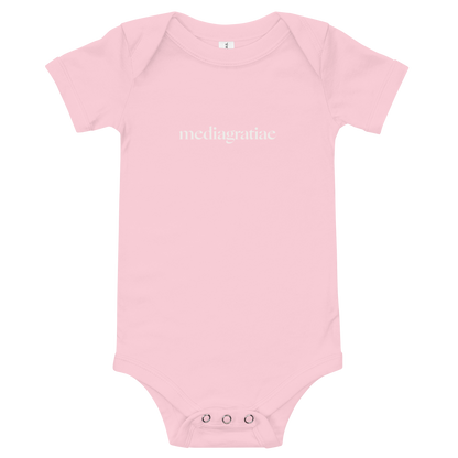 Baby Original Media Gratiae Logo Onesie