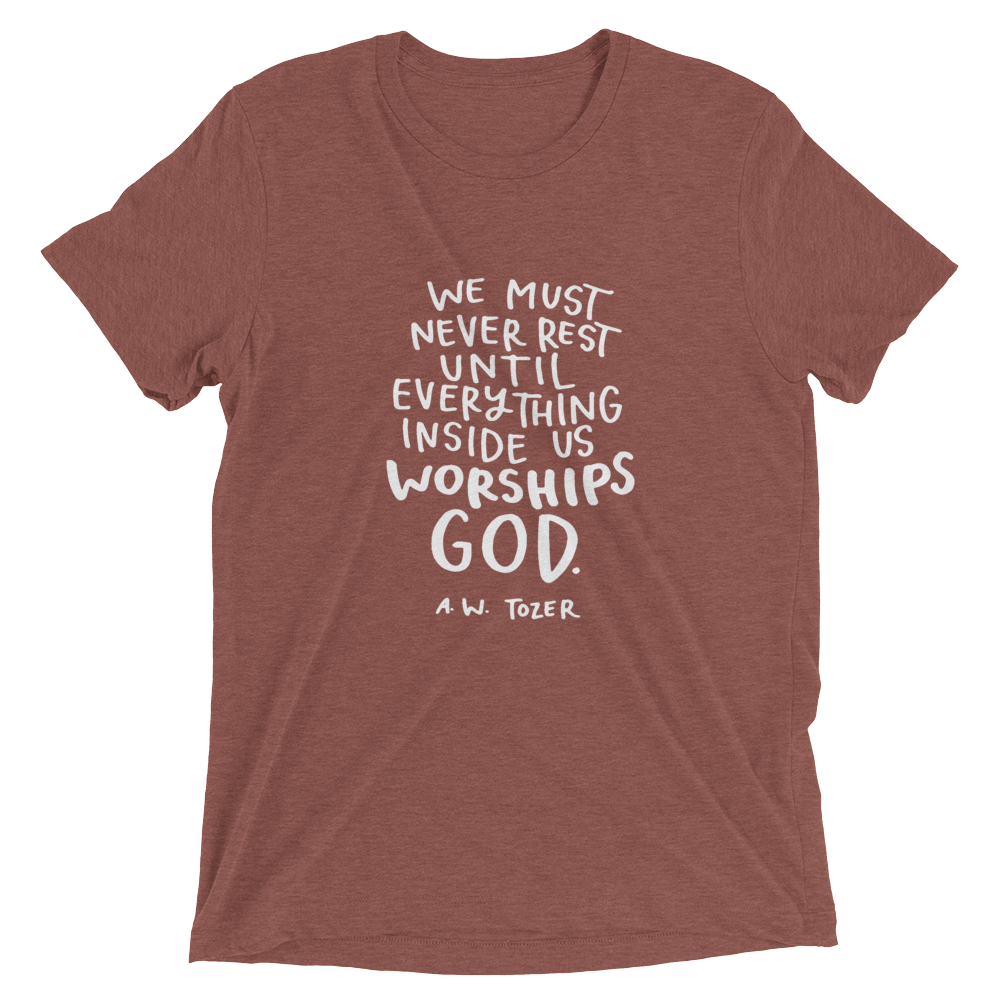 Tozer Quote Short Sleeve T-shirt