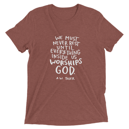 Tozer Quote Short Sleeve T-shirt
