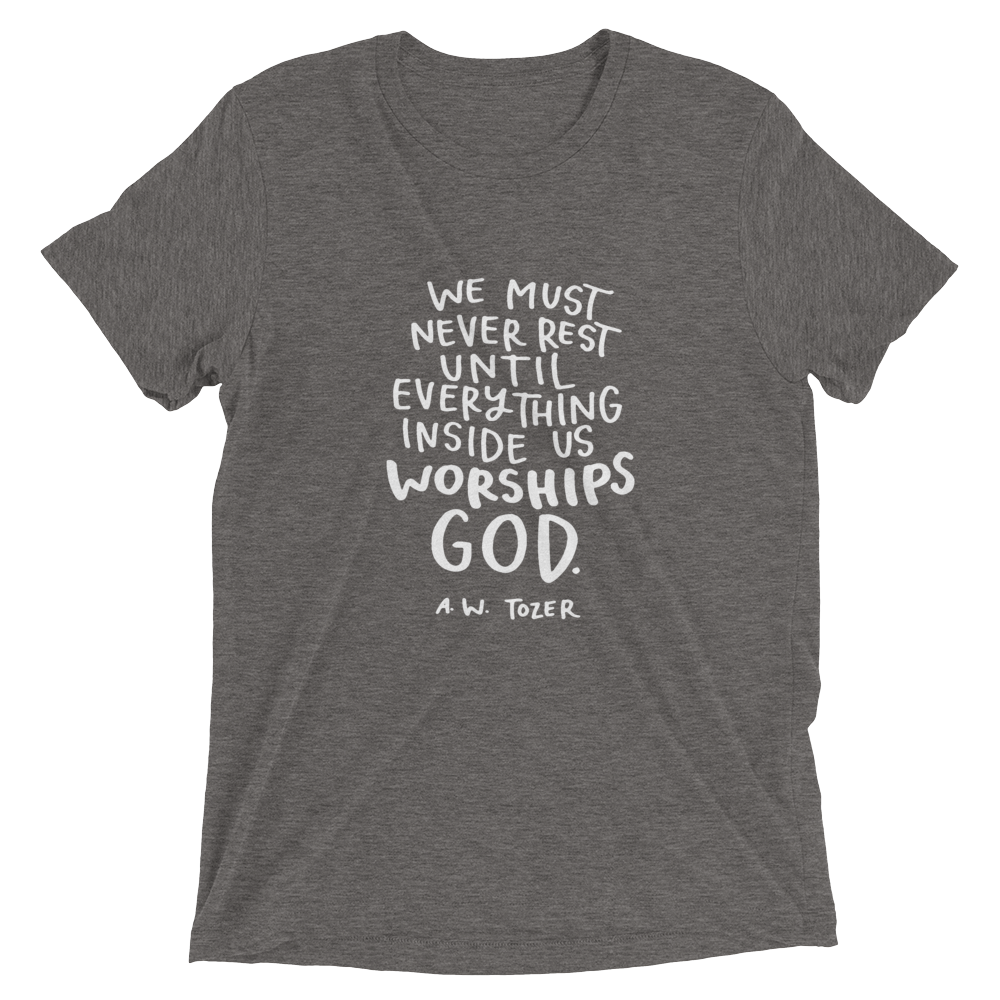 Tozer Quote Short Sleeve T-shirt