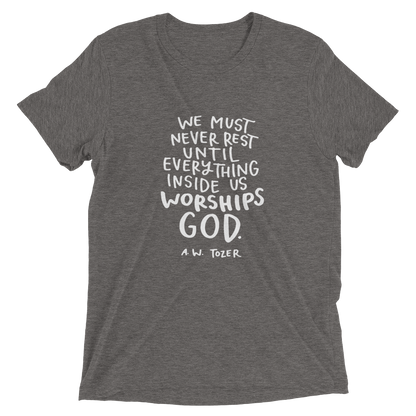 Tozer Quote Short Sleeve T-shirt