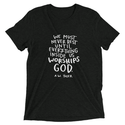 Tozer Quote Short Sleeve T-shirt