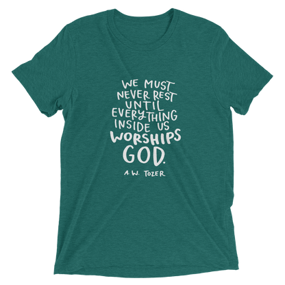 Tozer Quote Short Sleeve T-shirt