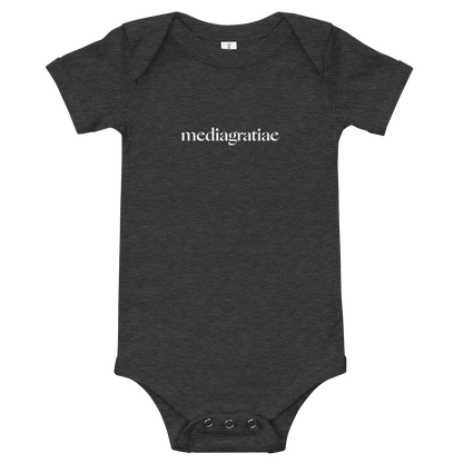 Baby Original Media Gratiae Logo Onesie