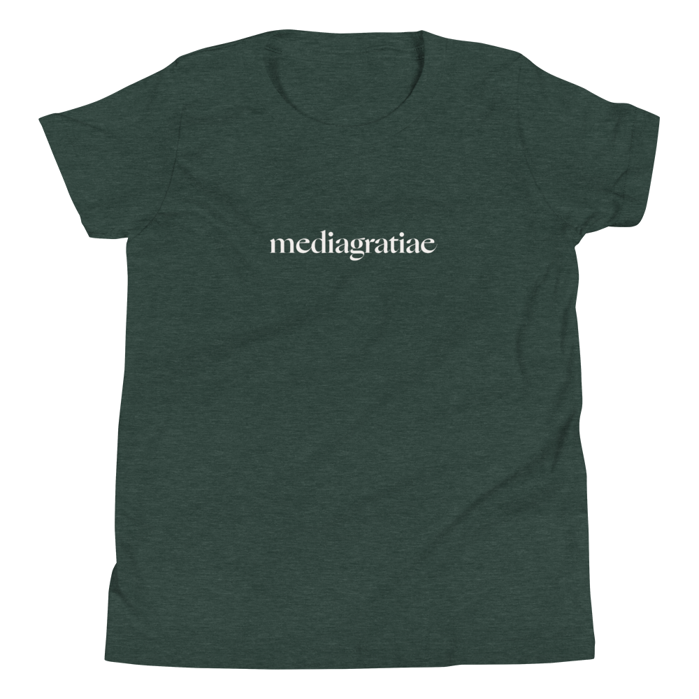 Youth Original Media Gratiae Logo T-Shirt