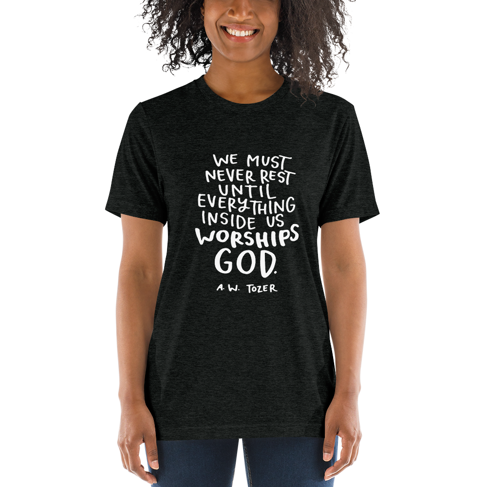 Tozer Quote Short Sleeve T-shirt