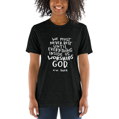 Tozer Quote Short Sleeve T-shirt