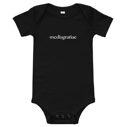 Baby Original Media Gratiae Logo Onesie