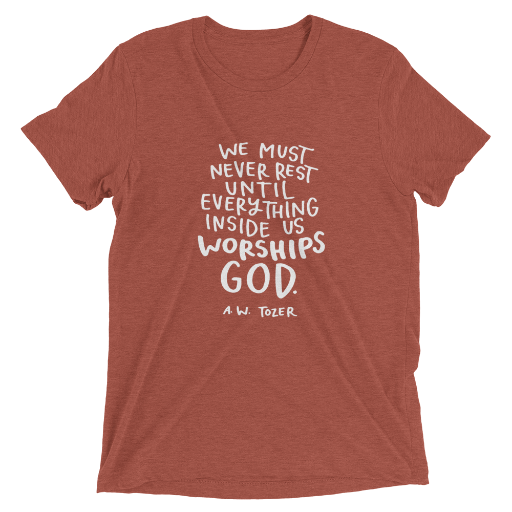 Tozer Quote Short Sleeve T-shirt