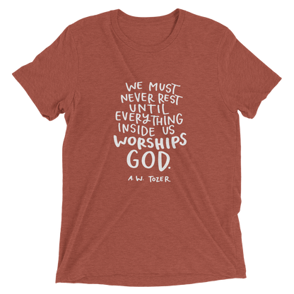 Tozer Quote Short Sleeve T-shirt